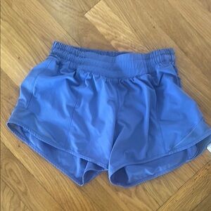 Lululemon Athletica Blue Athletic Shorts Lightweight Moisture-Wicking